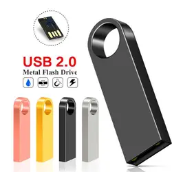 Новый Металл Usb Flash Drive 32 GB флэш-накопитель 8 GB 16 GB 64 ГБ и 128 ГБ флэш-диск флешки memory stick memoria Пенна cle Usb Flas Bellek