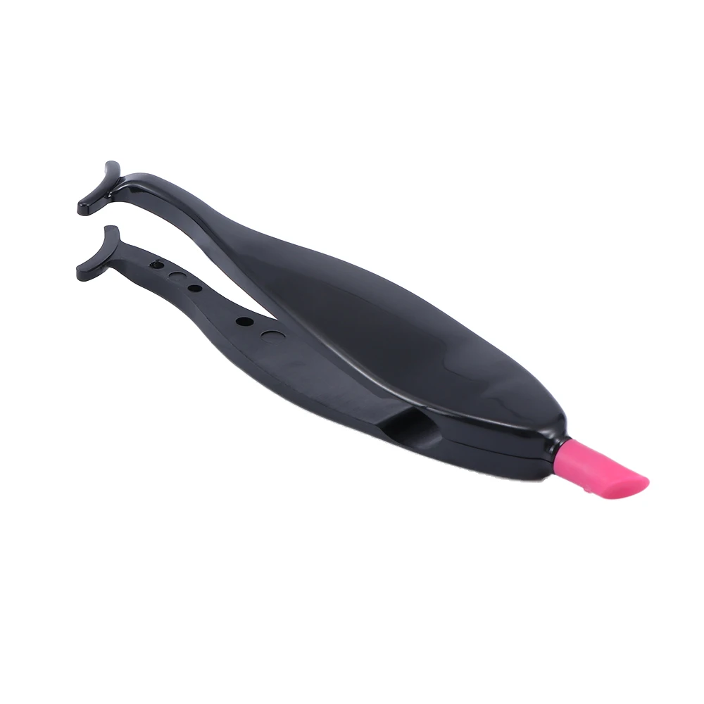 

1PC False Eyelash Tweezers Fake Eye Lash Applicator Eyelash Extension Curler Nipper Auxiliary Clip Clamp Makeup Tools Durable