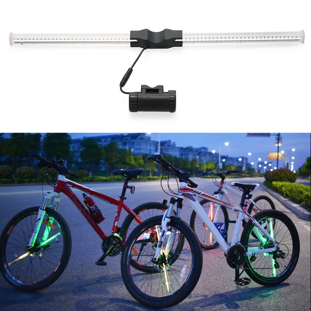 Cheap 64 LEDs Wireless Bicycle Spokes Lights Color Changing Programmable Bicycle Light Spoke Wheel Light Bike Light Lamp Cheap 64 LEDs Wireless Bicycle Spokes Lights Color Changing Programmable Bicycle Light Spoke Wheel Light Bike Light Lamp
