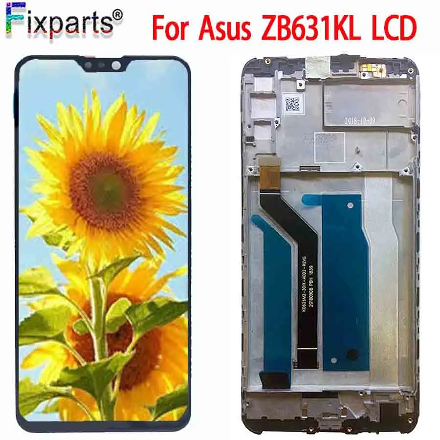 100% тест для ASUS ZenFone Max Pro M2 ZB631KL ЖК дисплей + сенсорная панель дигитайзер в сборе 6 26