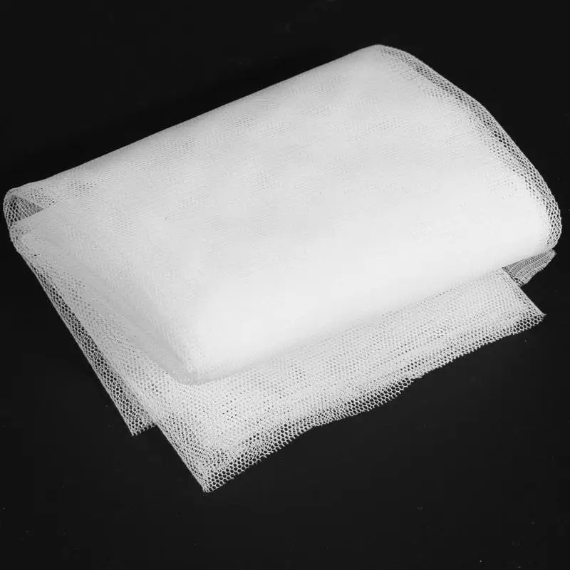 

Nylon Filter Mesh Fabric Organza Cloth Water Liquid Strain Polyester Cloth Needle White Net Fabric Tools For Handwork DIY Crafts