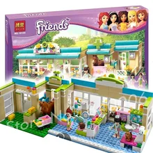 2016 New Original BELA Building Blocks Friends Pet Hospital 342pcs/set Bricks Toys Compatible Legoe toys 3188