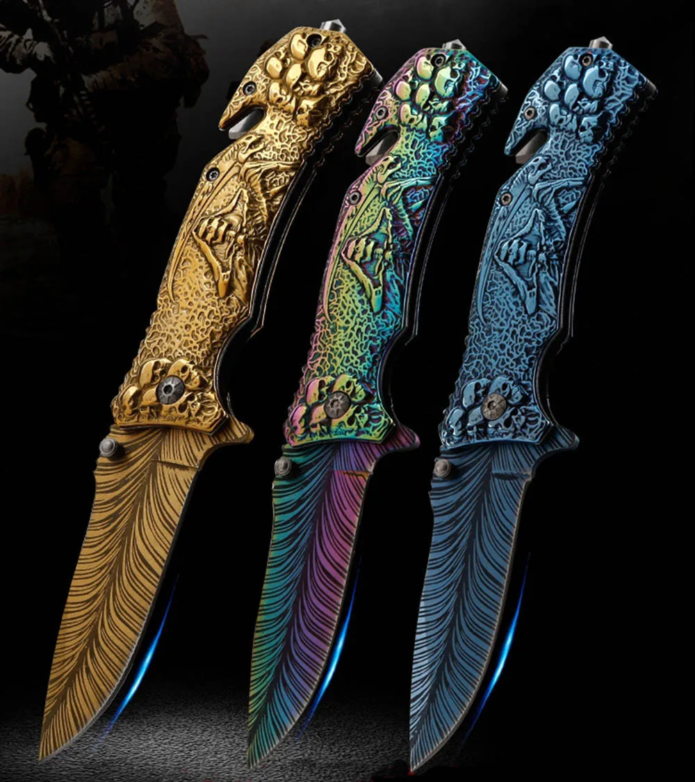Сова OD074 складной Открытый нож 3Cr13 стальной bladeоткрытый походный складной нож из нержавеющей стали охотничий нож для выживания острое