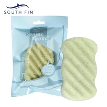 Губка для макияжа натуральный Гладкий косметический спонж уникальная форма микрофибра для мытья лица губка Чистящая puff Y610