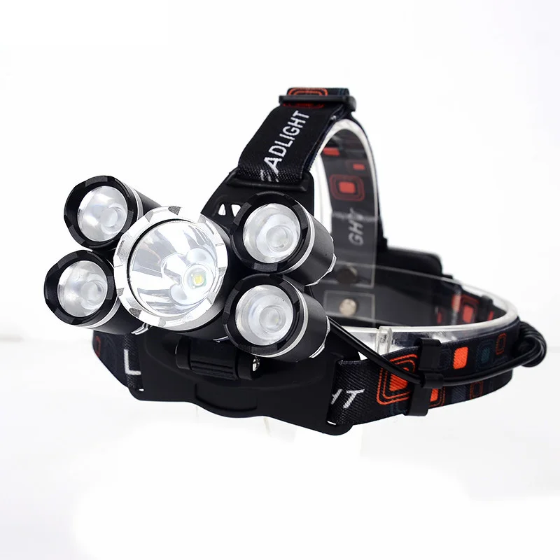 Налобный фонарь XM L T6 Q5 5 светодиодный одов 20000 лм|led headlamp|cree led headlampq5 headlight |