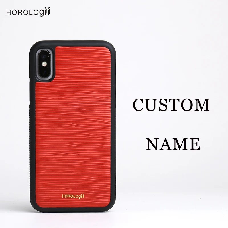 Horologii CUSTOM NAME FREE phone cases for Iphone X 7 plus