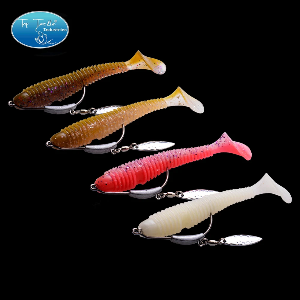 

Soft Bait T Type Soft Tail Soft Worm With hook And Special Smell