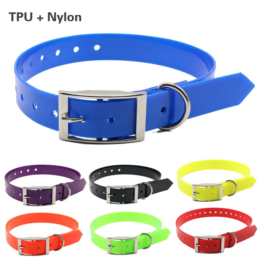 New Fashion Pet Dog Collar High Quality TPU + Nylon Waterproof