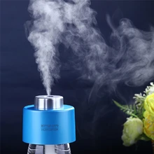 Usb Gadget Mini Humidifier Office Air Diffuser 2pcs Absorbent Filter Sticks USB Portable ABS Water Bottle Cap Aroma Mist Maker