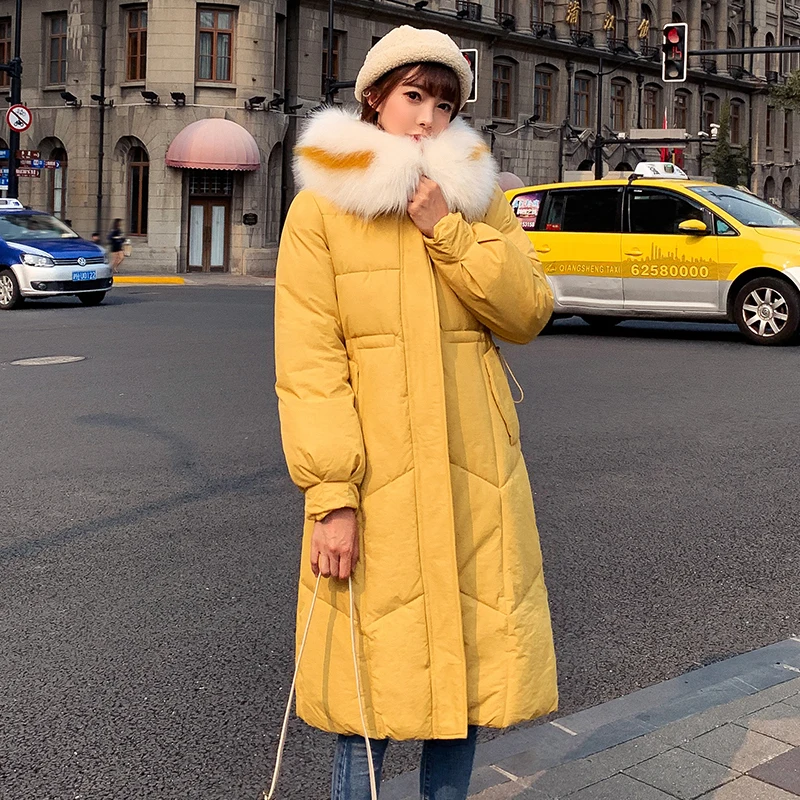 KUYOMENS Women Winter Coat Lady Jacket Warm Woman Parkas Female Overcoat High Quality Coats Girl's New Winter Clothes