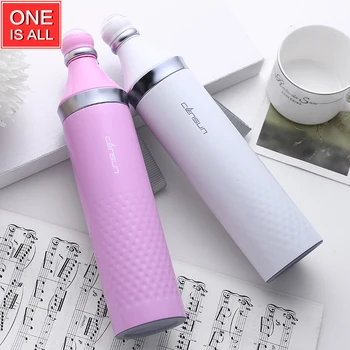 

400ML Princess Thermos Cup Water Bottles Coffee Mug With Lid Vacuum Thermos Simple Design Insulation Water bottles SB60251