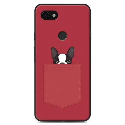 Для Google Pixel 3a/3a XL чехол тонкий милый окрашенный мягкий термополиуретановые Чехлы для Pixel 3 Lite/3XL Lite чехол для телефона Pixel3a 3 A 3 Lite - Цвет: A10