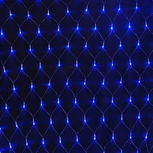 1,5 м x 1,5 м AC220V садовый светодиодный гирлянда в виде паутины, сказочные Рождественские огни Свадебные украшения для отдыха и вечеринок на открытом воздухе