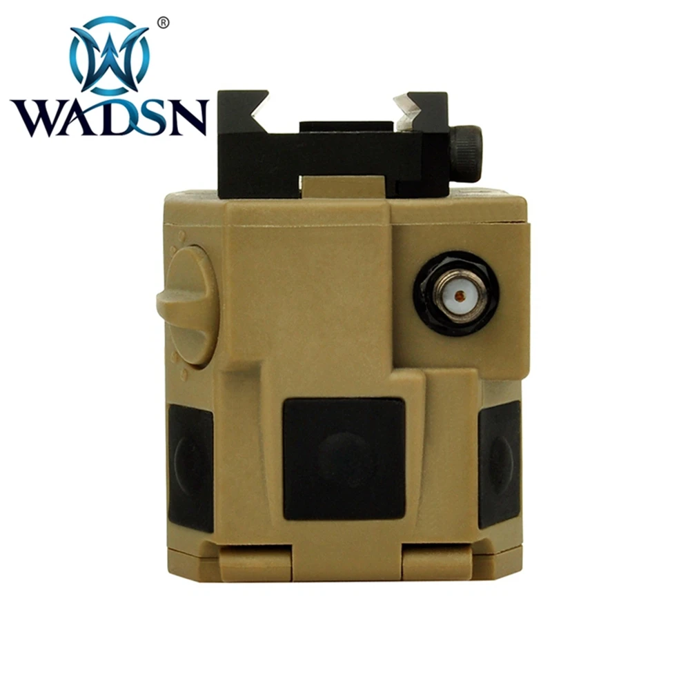 WADSN тактический пистолет Скаут светильник LLM01 новая версия полностью функциональный красный лазерный ИК инфракрасный военный винтовочный светодиодный светильник WEX214