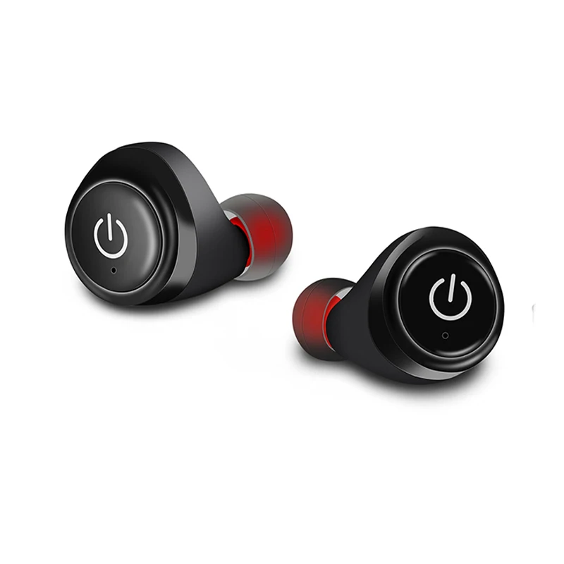 Мини стерео HiFi наушники вкладыши беспроводные bluetooth спортивные для бега с