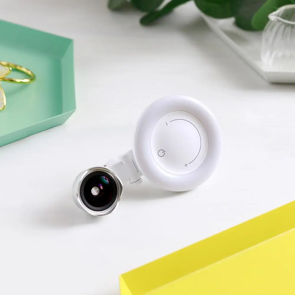Новый Youpin Wicue Beauty lens 120 ° большой широкий угол съемки кольцо светодиодный
