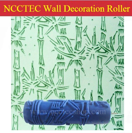 7 180mm wall  decoration  paint soft rubber roller  without 