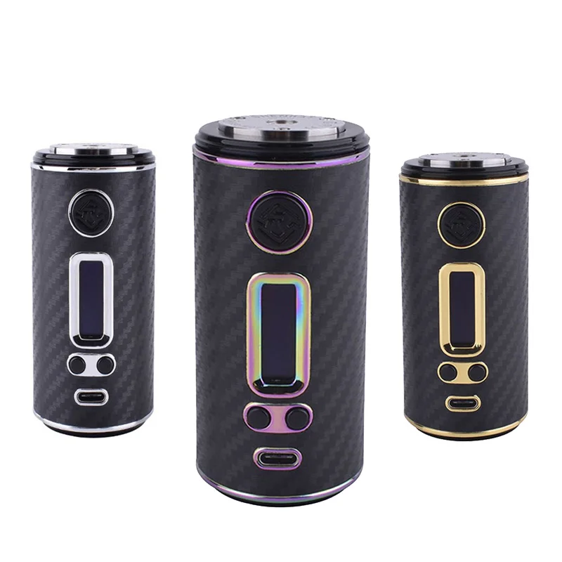 

Authentic ShenRay GEO 75W Electronic Cigarette Box Mod fit 18650 26650 Battery 510 Thread RTA Tank with TCR VW TC Vape Mods