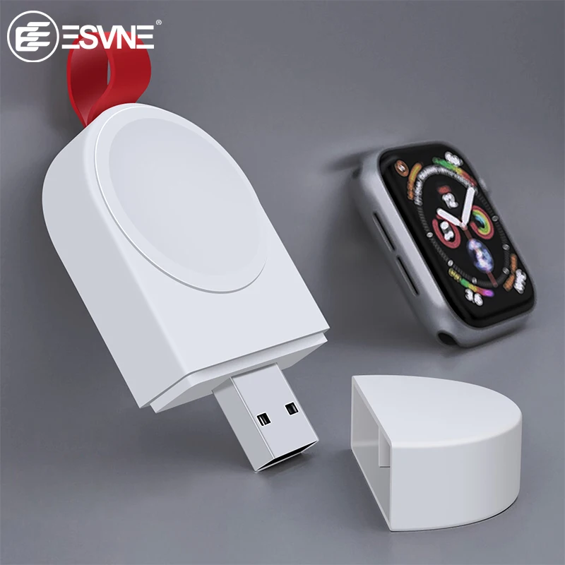ESVNE портативное Qi Беспроводное зарядное устройство для Apple Watch 4 3 2 1 серия Usb часов