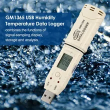 

BENETECH Humidity Temperature Data Logger Meter LCD Digital Auto USB Flash Disk Pen Type Recorder Thermometer
