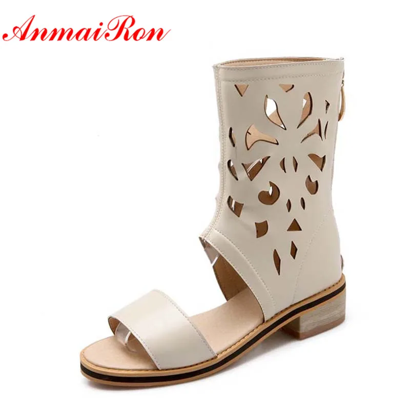 summer boots flat