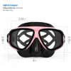 COPOZZ 2023 Scuba Diving Mask Set Anti Fog Goggles with Snorkel Glasses Tube Adjustable Strap for Women Men Adult Swimming Mask 4