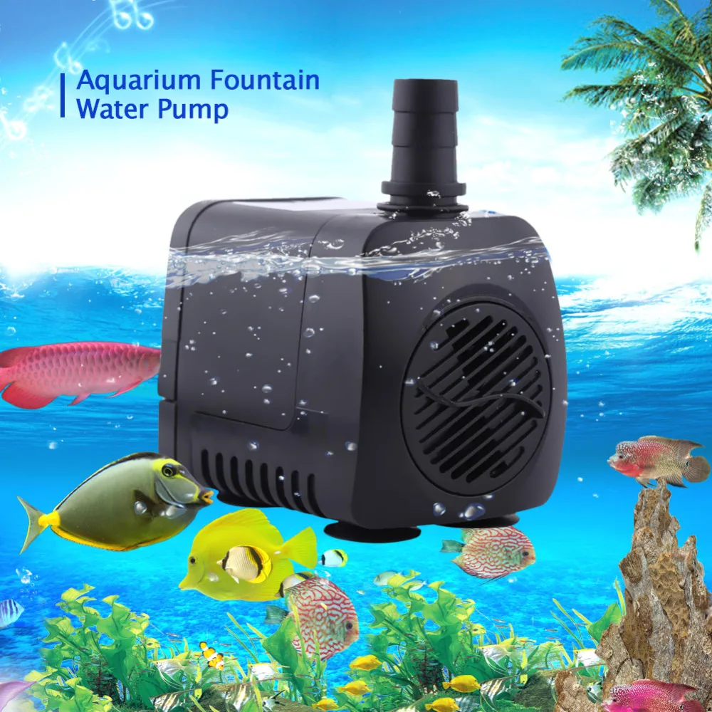 1 шт. ультра-тихий погружной водяной насос в 15 Вт 800L/H ЕС Plug 220 расход фонтан аквариум Водяной насос аквариум - изображение