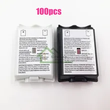 [100 шт./лот] черный и белый дополнительный пластиковый чехол для аккумуляторной батареи Замена для Xbox 360 Запасная часть