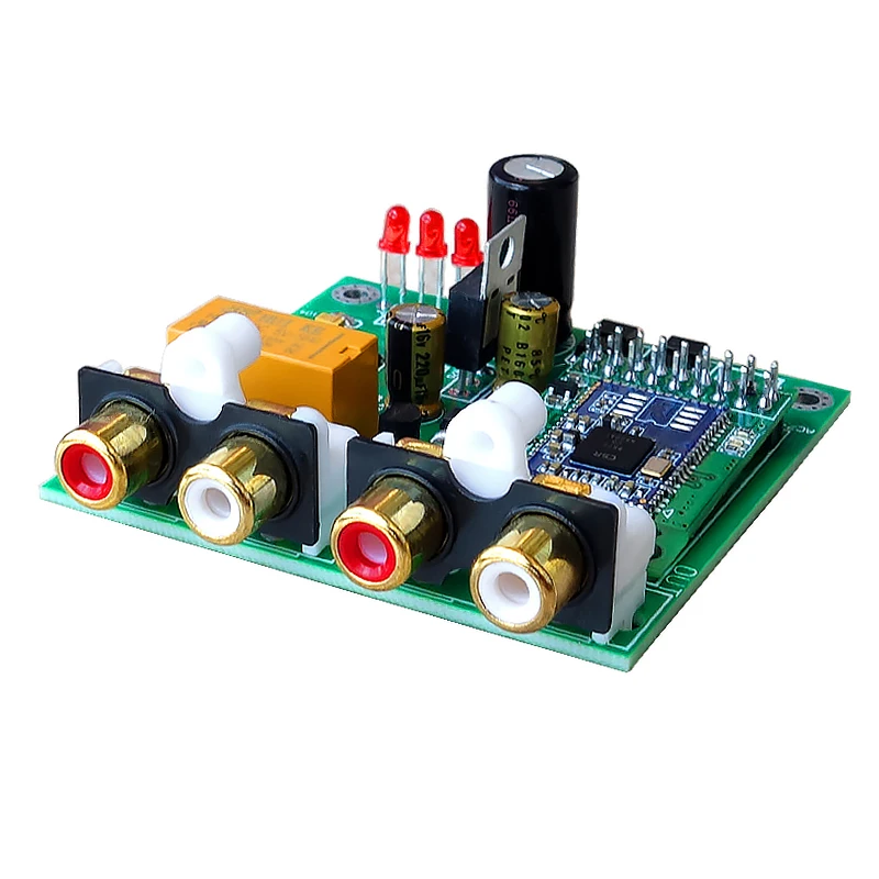 Lusya CSR8675 Bluetooth 5.0 APTX HD Decoder Board DAC Bluetooth Receiver Support Analog Input Output 12V APTX APTX-HD G1-001