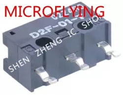 

5 pcs 100% original made in Japan gray dot Omron D2F-01F D2F-01F-T mouse micro switch mouse button gold alloy cont