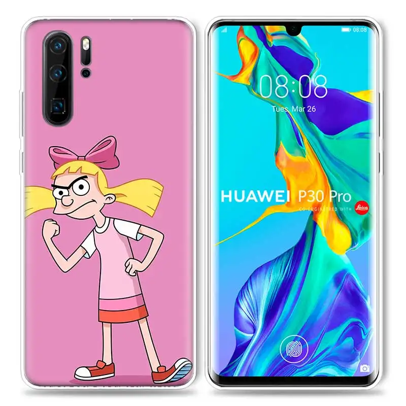 Потрясающий чехол Rugrats для huawei P20 P30 P Smart Z Plus P10 P9 P8 mate 10 20 lite Pro, роскошные силиконовые чехлы для телефонов - Цвет: 07