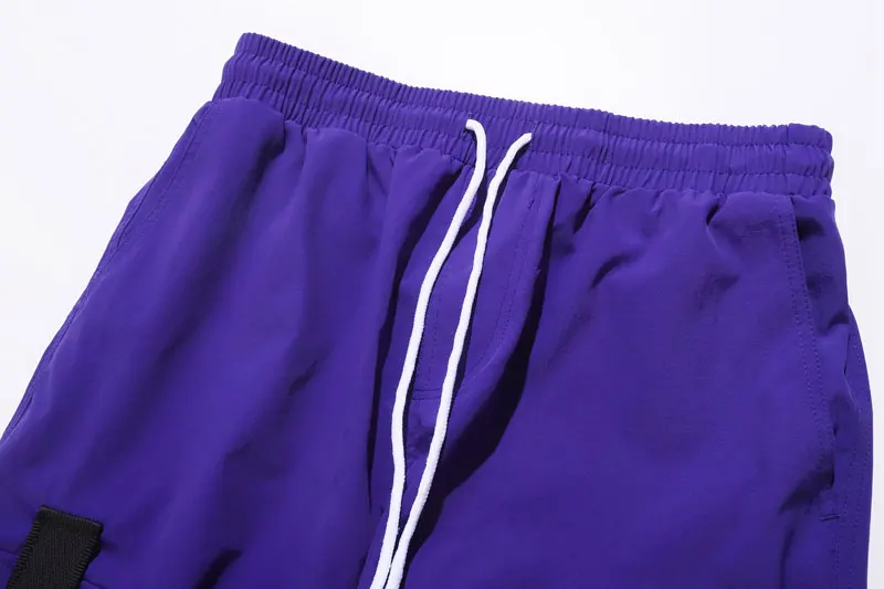 Side Ribbon Baggy Harem Joggers Cargo Pants 4