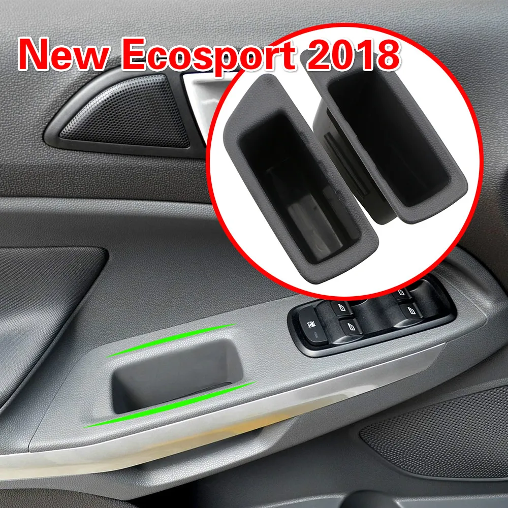 For Ford New Ecosport 2018 2019 Accessories 2pcs/set ABS Car Inner Door