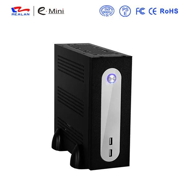 Chassi do Computador com Fonte de Alimentação Hdd de 3.5 6 com Sgcc Realan Mini-itx 0.5mm Chassis Itx g3 2.5 Hdd