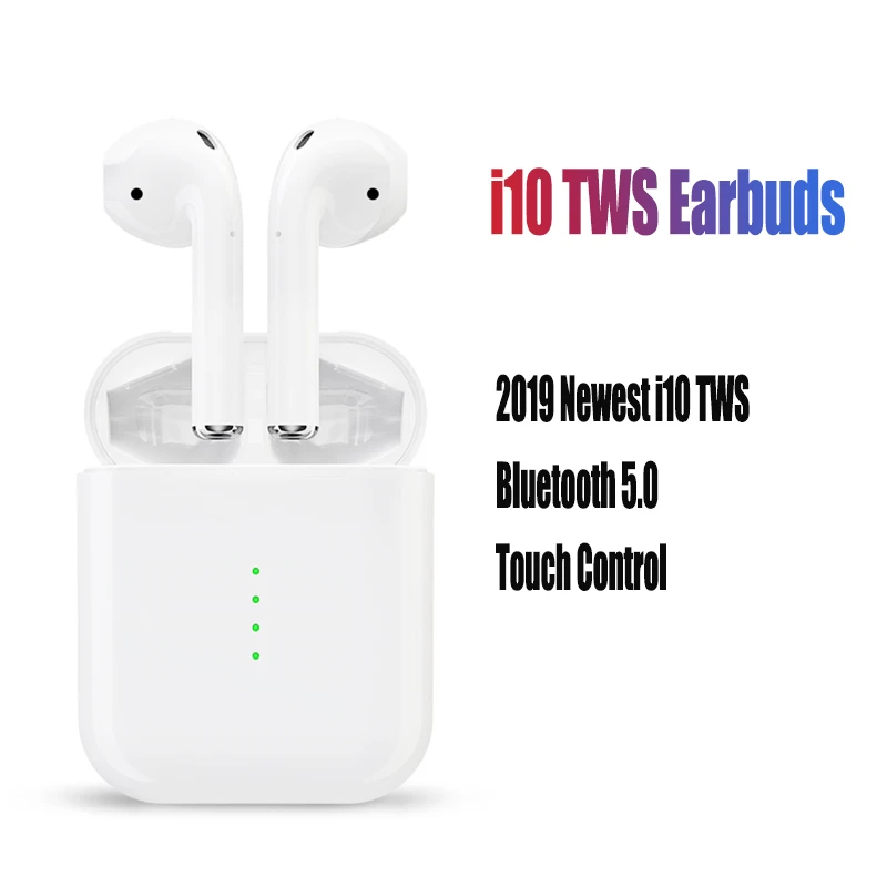 Дропшиппинг i10 наушники вкладыши TWS с i11 i12 i13 i88 TE8 XY стручки Беспроводной Bluetooth