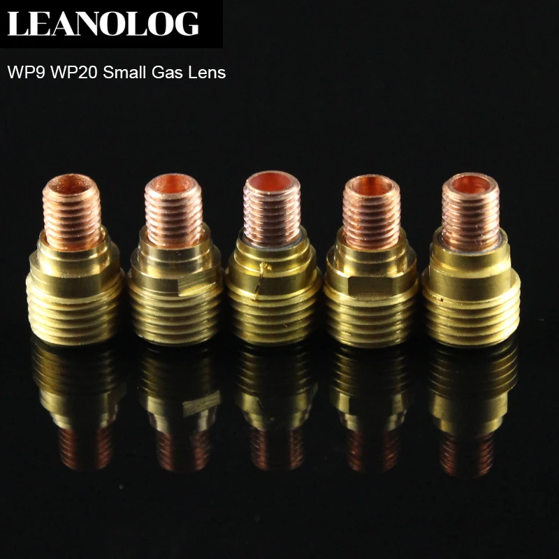

5PCS Welding Machine Accessories Small Gas Lens Body 1.0/1.6/2.4/3.2MM For WP9 WP20 TIG Welding Torch/Welder Gun