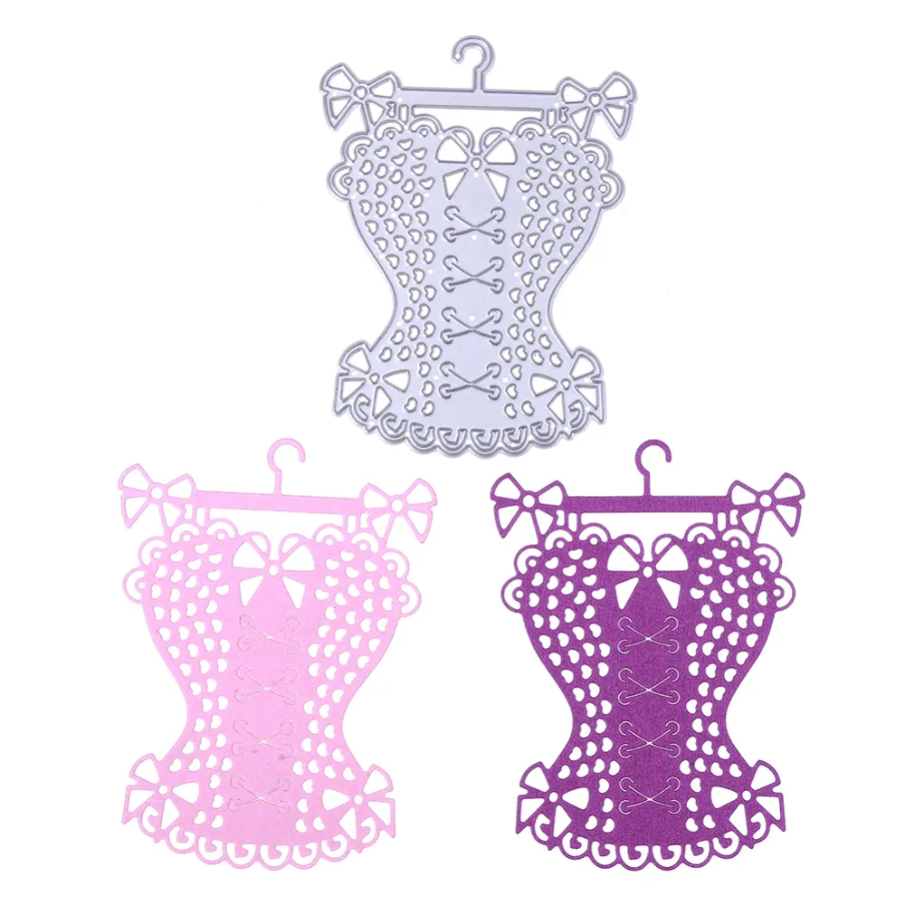 Lady Dress Clothes Metal Cutting Dies Stencils For DIY Scrapbooking Photo Album Embossing Paper Cards Decorative Crafts Die Cuts | Дом и сад