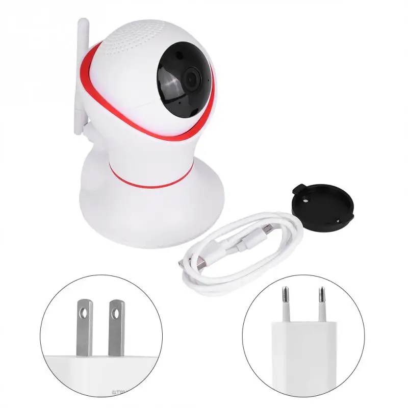 Security Camera with Night Vision Two Way Audio Indoor Surveillance