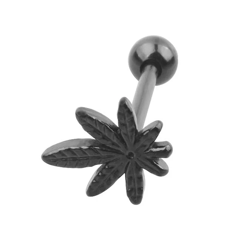 2pcs En Acier Inoxydable Boule Sourcils Oreille Nombril Belly Lip Piercing Bar Ring 16 G