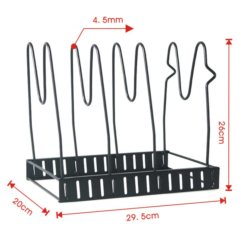 Многофункциональное блюдо держатель разделочной доски посуда сушилка металлическая конструкция с полками горшок крышка Органайзер, кухонные аксессуары