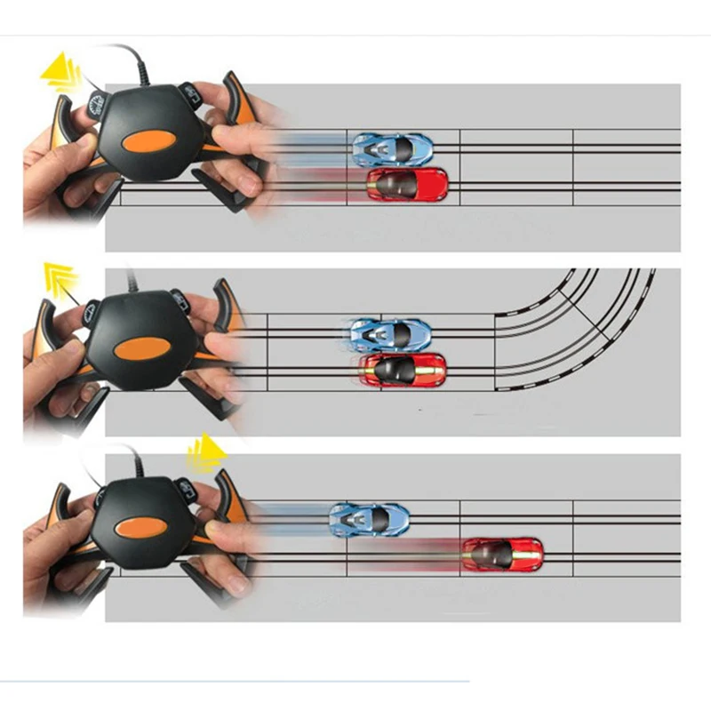 Большой пульт дистанционного управления гоночный трек игрушка набор петель Электрический Слот автомобили гоночный трюк петля 2 управления lers детский пульт дистанционного управления игрушечный автомобиль