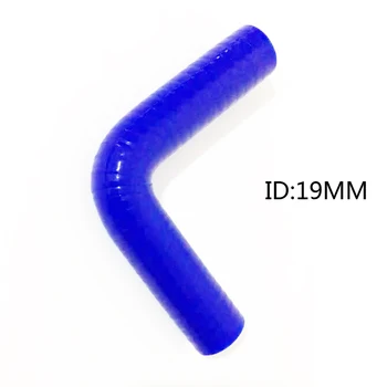 

19mm 3/4" 90 Degree Hose Turbo Silicone Elbows Coupler Pipe Hose