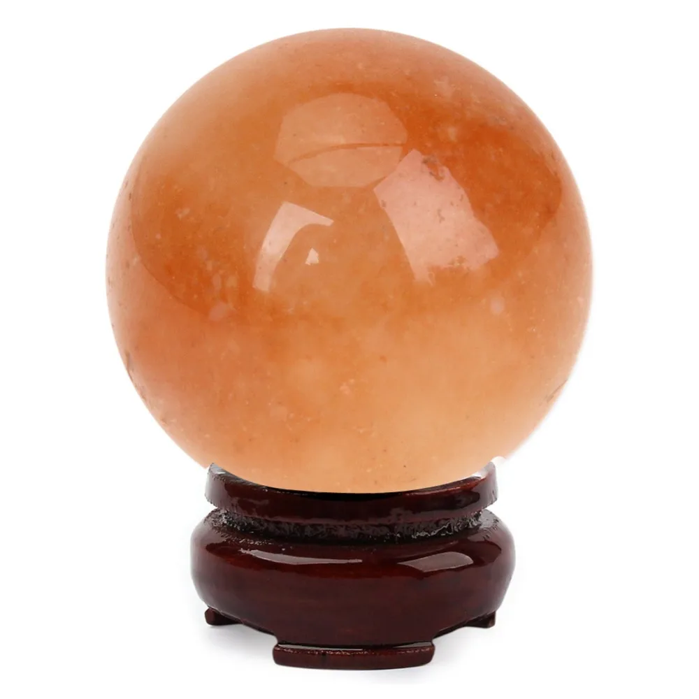

Natural Yellow Agate Crystal Ball Bean Healing Sphere Large Stone Desktop DIY Crystal Hand Chain Making Beans Decor Accessories