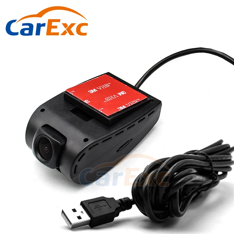 

Car Front USB Camera DVR Video Recorder For Android 4.2 / 4.4 / 5.1 / 9.0 Car PC Head unit devices