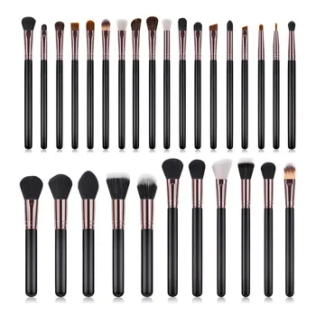 

Professional Makeup Brush 29Pcs Set Soft Bristles and Natural Solid Wood Brush Powder Foundation Eyeshadow Cosmetic Tool