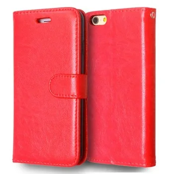 HOT the latest style PU leather case for iPhone 5 5S Wallet Stand Design With Photo Frame Card Holder case