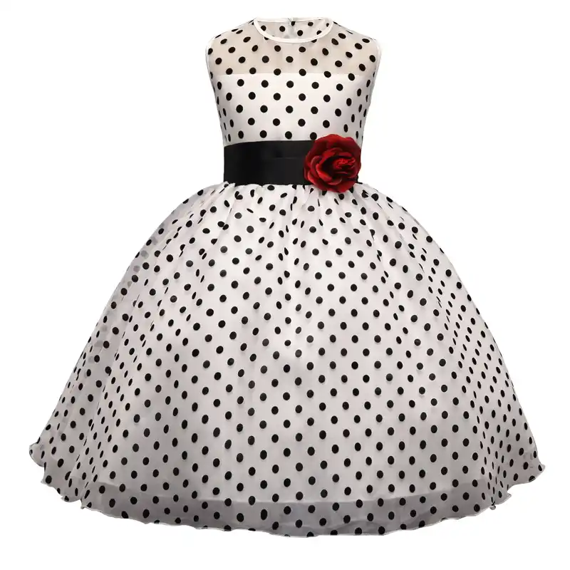 classic polka dot dress