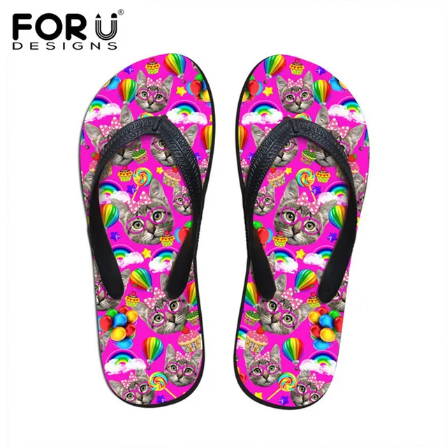 cute beach flip flops