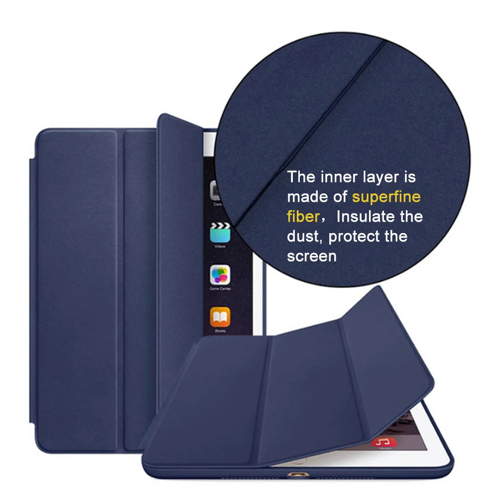 Original cover case for Apple ipad mini 1 for ipad mini 2 for ipad mini 3 tablet smart cover case+free gift Original cover case for Apple ipad mini 1 for ipad mini 2 for ipad mini 3 tablet smart cover case+free gift