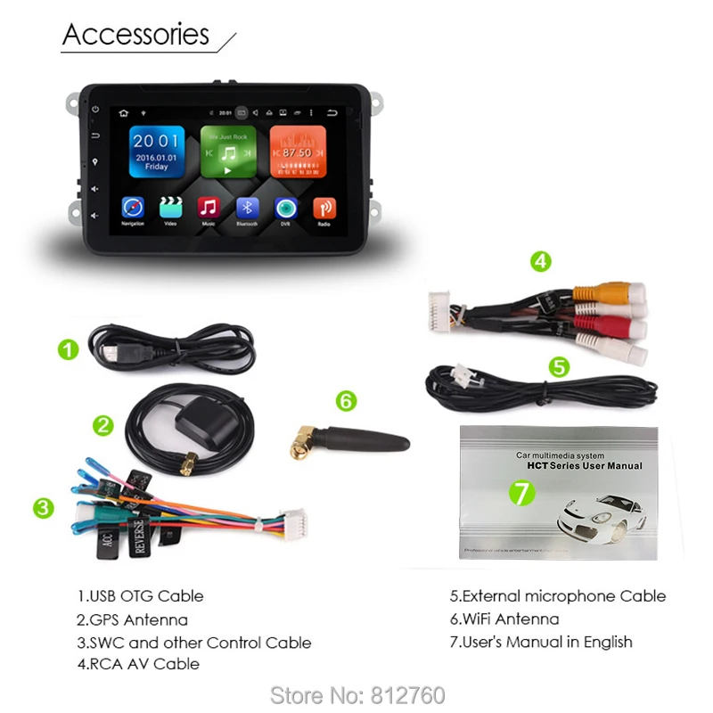Sale 8 Core 4G RAM Android 9.0 Car GPS Radio for Volkswagen VW Passat B6 polo touran Golf Caddy JETTA TIGUAN CC headunit DVD player 13